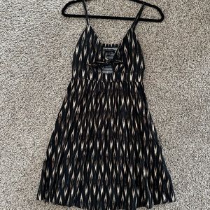Banana Republic Tie Front Mini Dress, Size XS